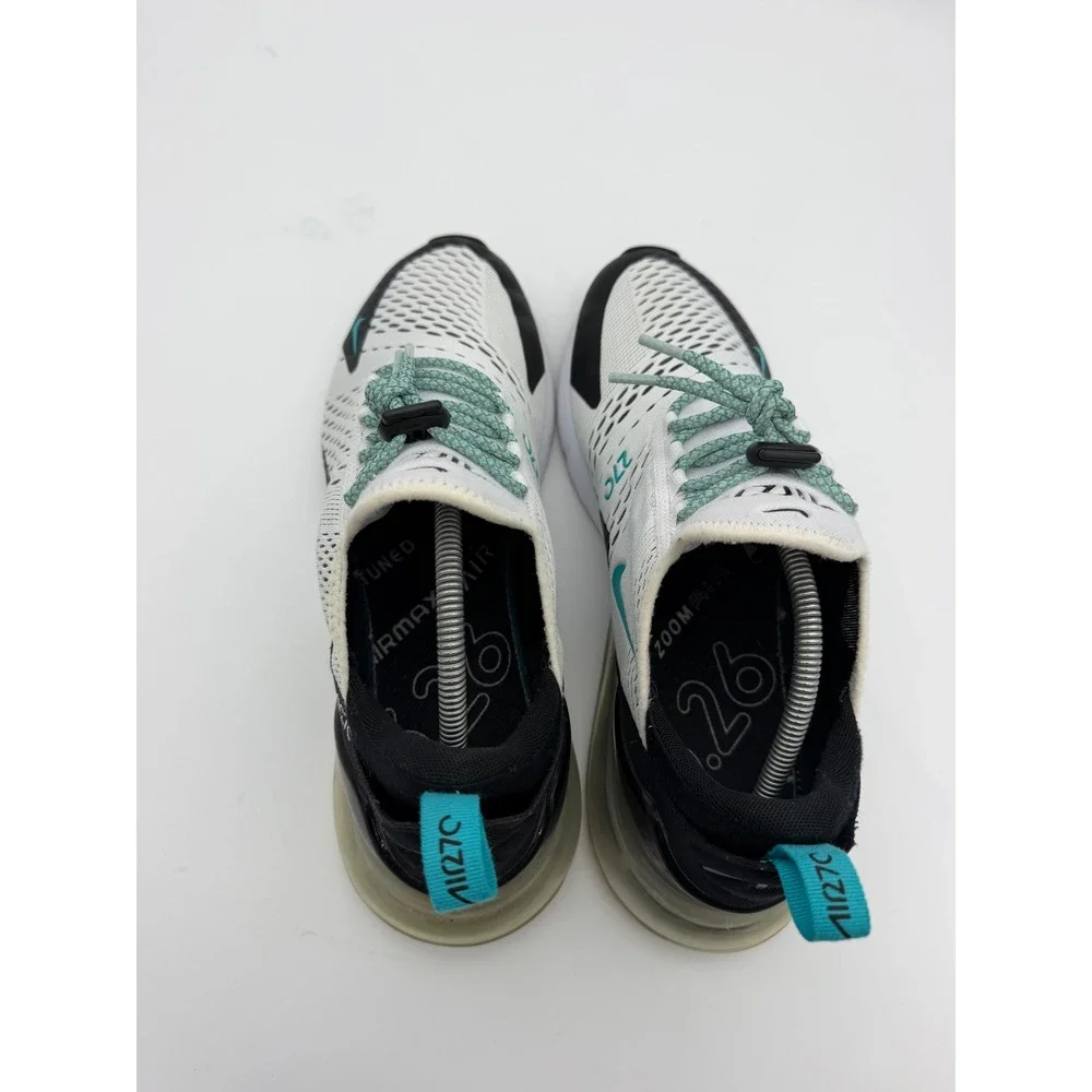 Nike Air Max 270 White Black Dusty Cactus AH8050-001 Mens Size 12 Sneaker